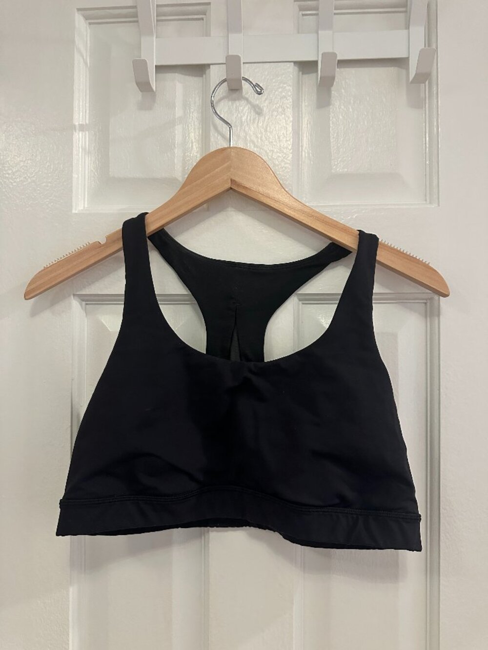 Lululemon Black Bra with Mesh Back (Size 12)